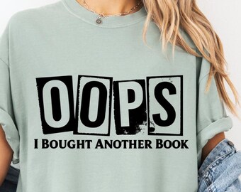 ¡Uy, compré otro libro! PNG, Amante de los libros divertido PNG, Meme de lector con humor de ratón de biblioteca PNG, Club de lectura sarcástico y descarado PNG (Descarga digital)