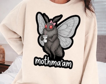 Mothman Women Ma'am Cryptozoology Folklore Cryptid Mothman PNG: Funny Cryptid Meme, Paranormal Legend png, Gothic Horror  (Digital Download)