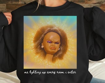 Funny Disgusting Doll Face Meme PNG, Me Lighting Up Every Room I Enter PNG, Disgusted Barbie Face PNG, Funny Meme png (Digital Download)