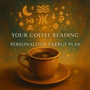 Personalized Turkish Coffee Cup Reading • Love & Future Insight • Fast Delivery