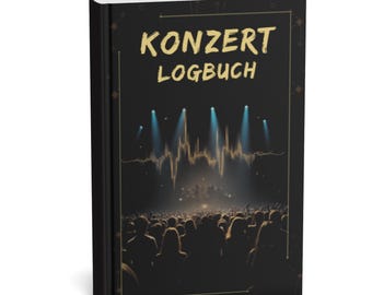 Konzert Logbuch: Erinnerungsbuch und Konzert-Tagebuch zum Ausfüllen (Cover "Equalizer")