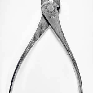 Vintage 1950s legendary Quality 7&quot; Long Diagonal Wire Cutter CHANNELLOCK PLIERS Meadville Penn.USA No.337. Collectible.Use or Display