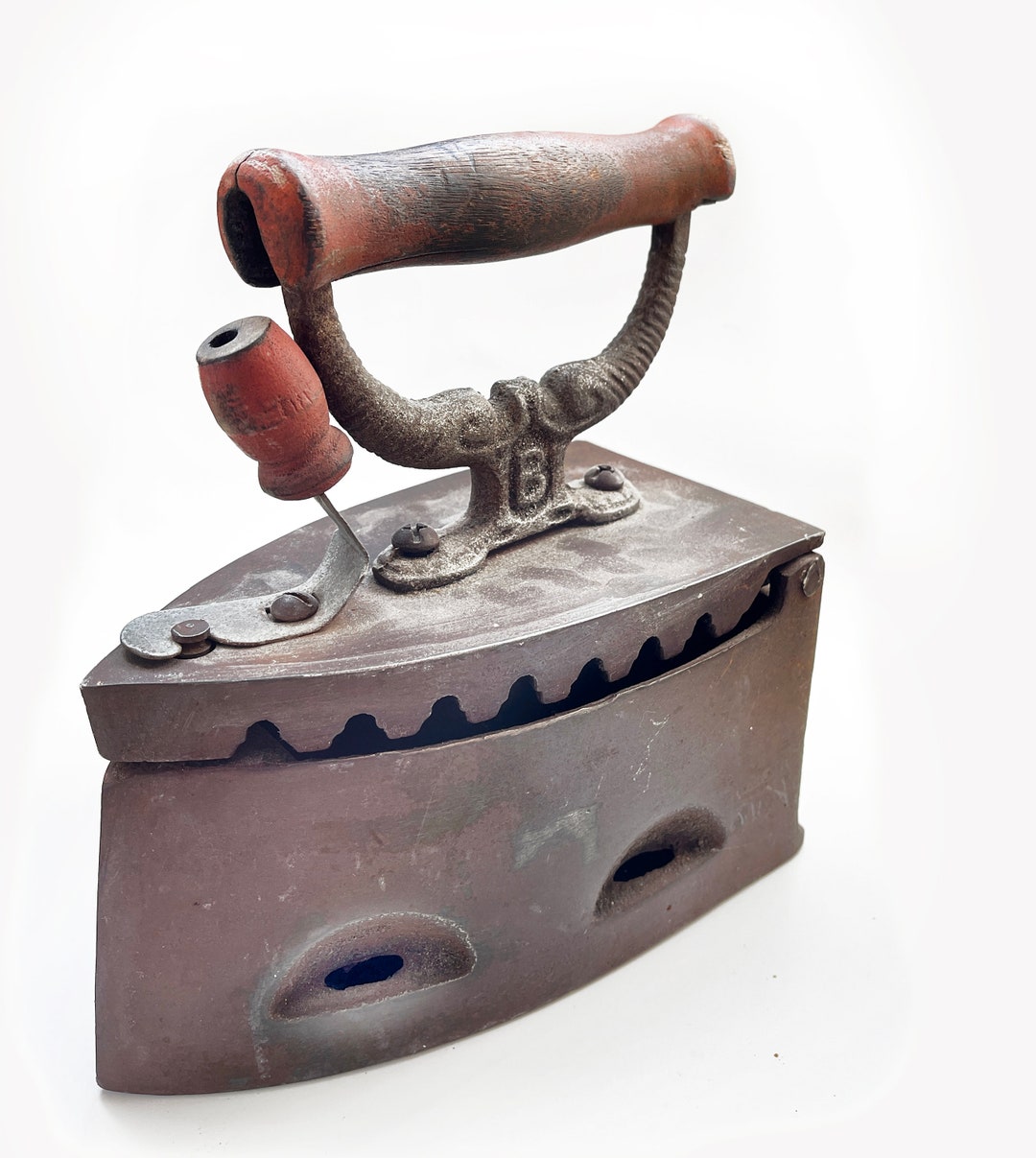 cast iron vintage インディアン Wow! Vintage Lodge #14 Cast Iron Skillet MIU - Etsy