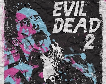 死霊のはらわた2 映画ポスター - Etsy 日本