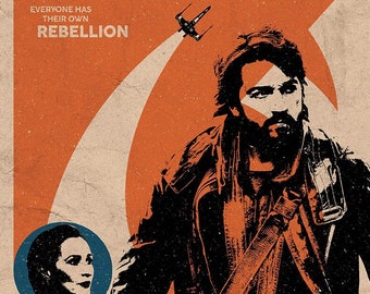 Andor | Luthen Rael | Rebel | Poster Minimalist Movie Poster | Vintage Retro Art Print | Custom Poster | Wall Art Print | Home decor