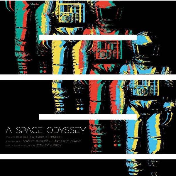 2001: A Space Odyssey Film Poster