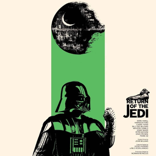 Retour de l’affiche du film Jedi