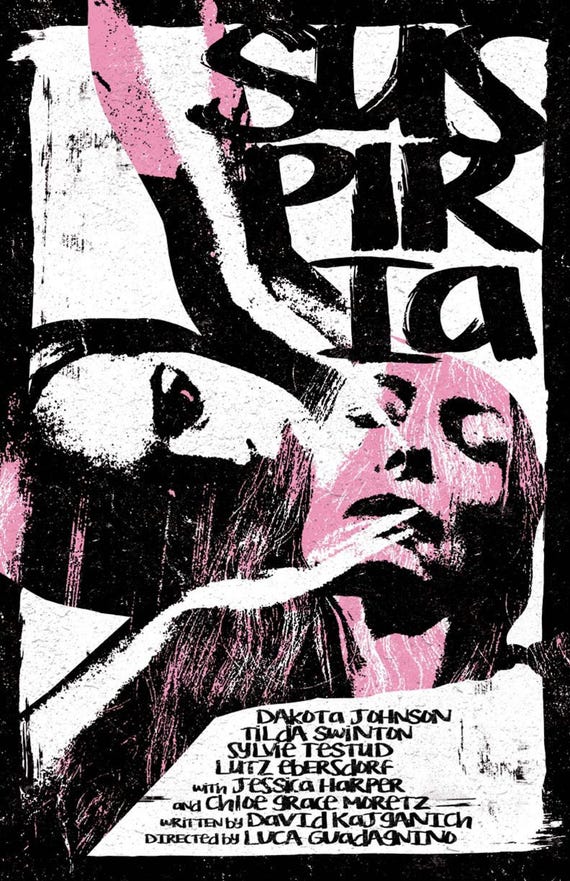 サスペリア（2018）映画ポスター - Etsy 日本