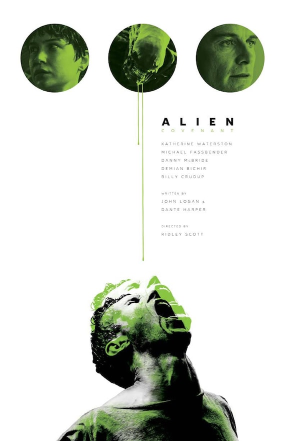エイリアン：コヴェナント 映画ポスター - Etsy 日本