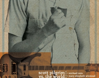 Póster del personaje Scott Pilgrim vs. the World - Scott
