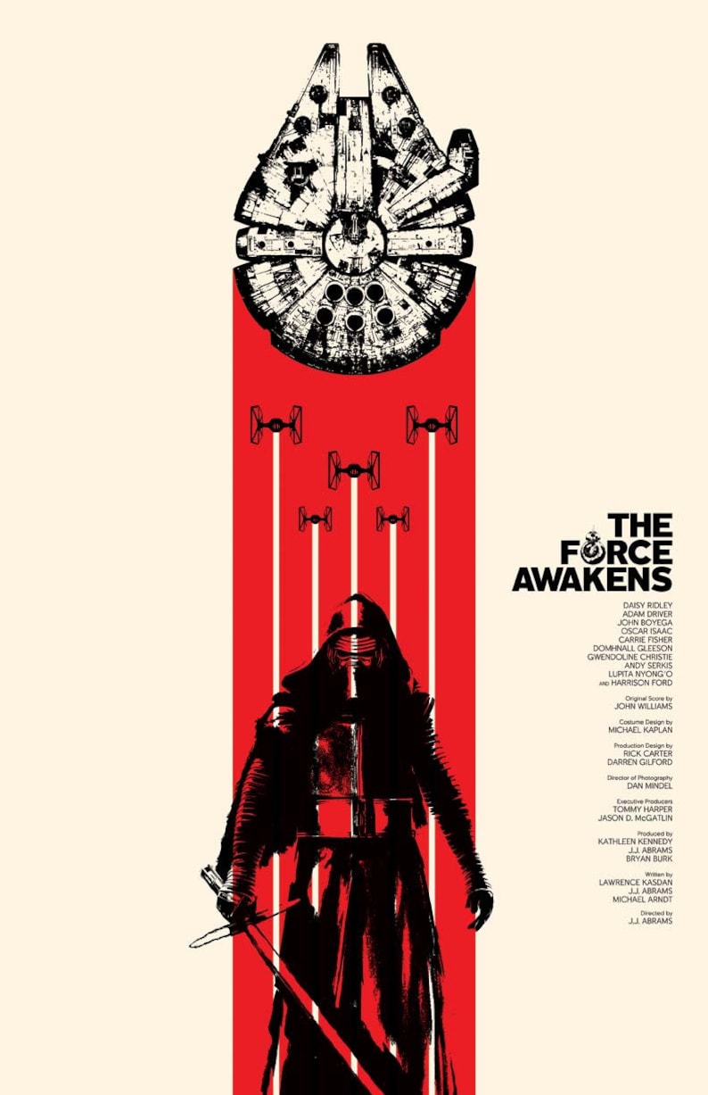 The Force Awakens Film Poster image 1