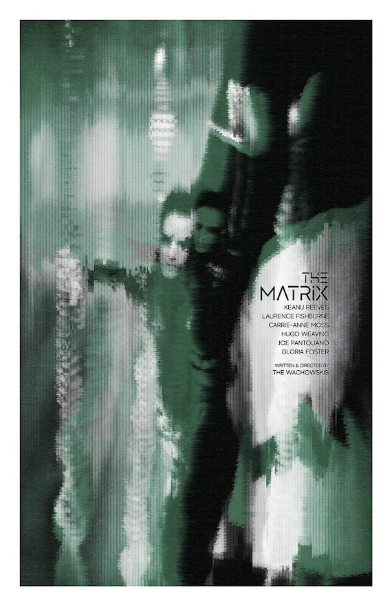 マトリックス映画ポスター - Etsy 日本