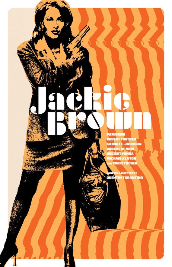 Jackie Brown Film Poster - Etsy
