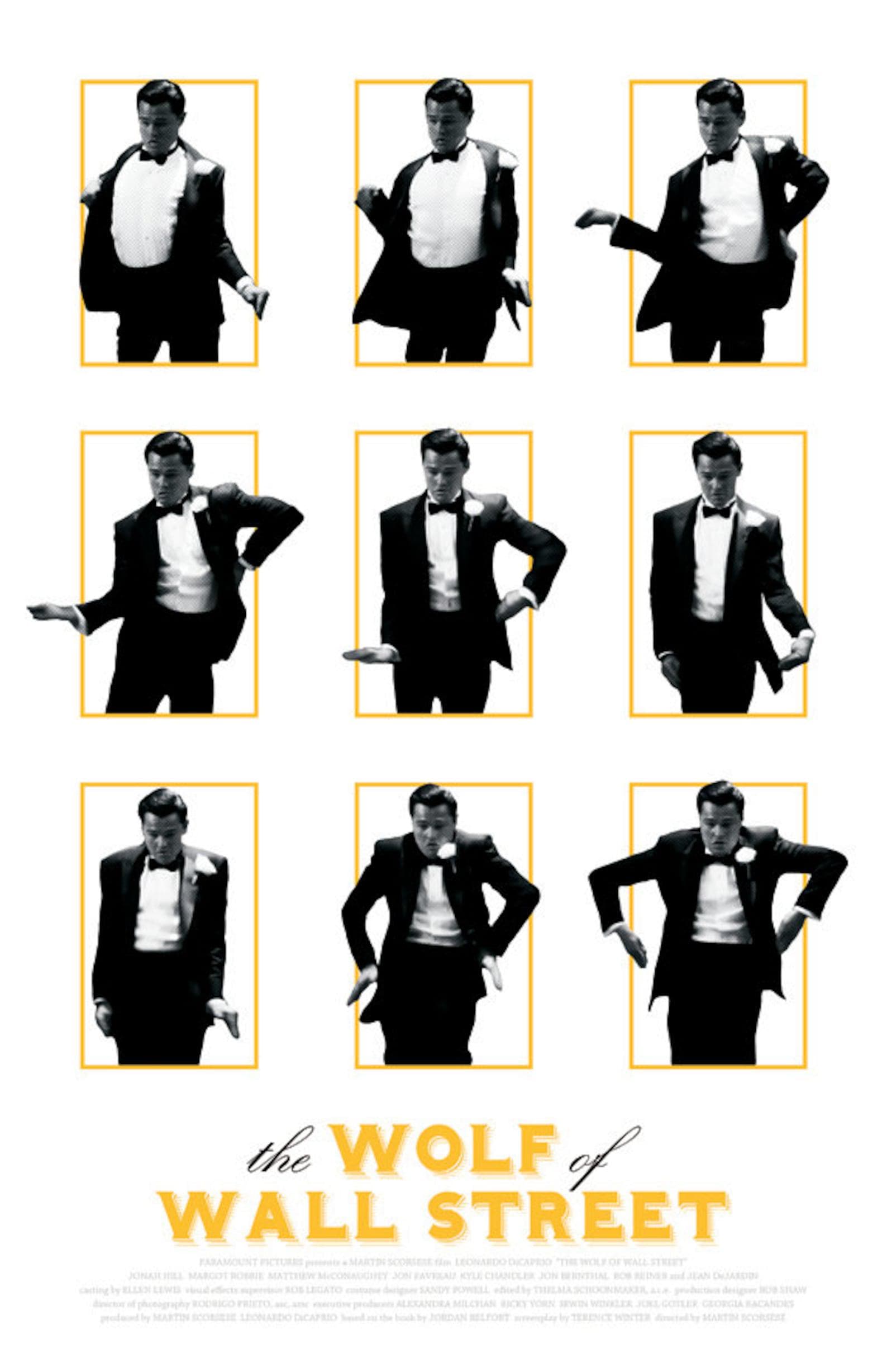 Wolf of Wall Street Film Poster - Etsy