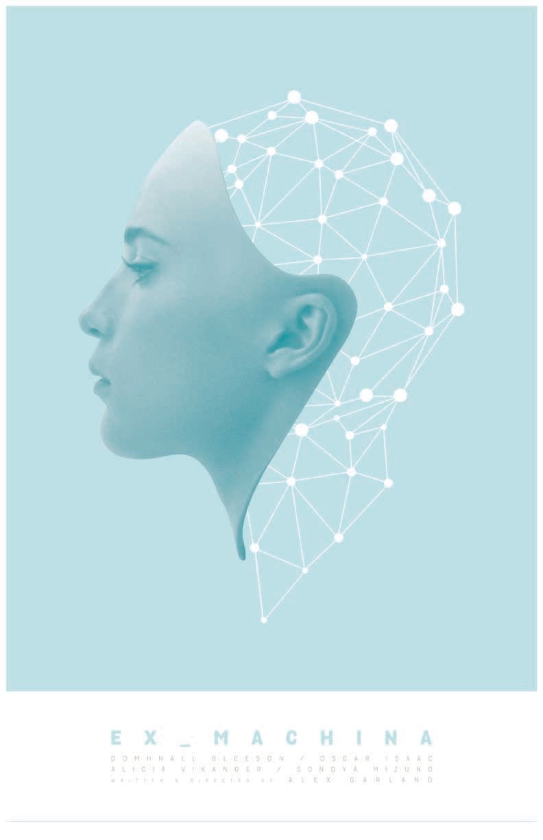 Ex Machina Double Sided Original Movie Poster 27x40 Entertainment