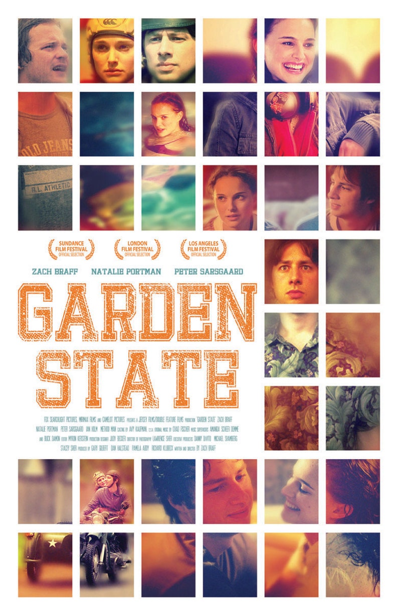Garden State Film Poster Etsy
