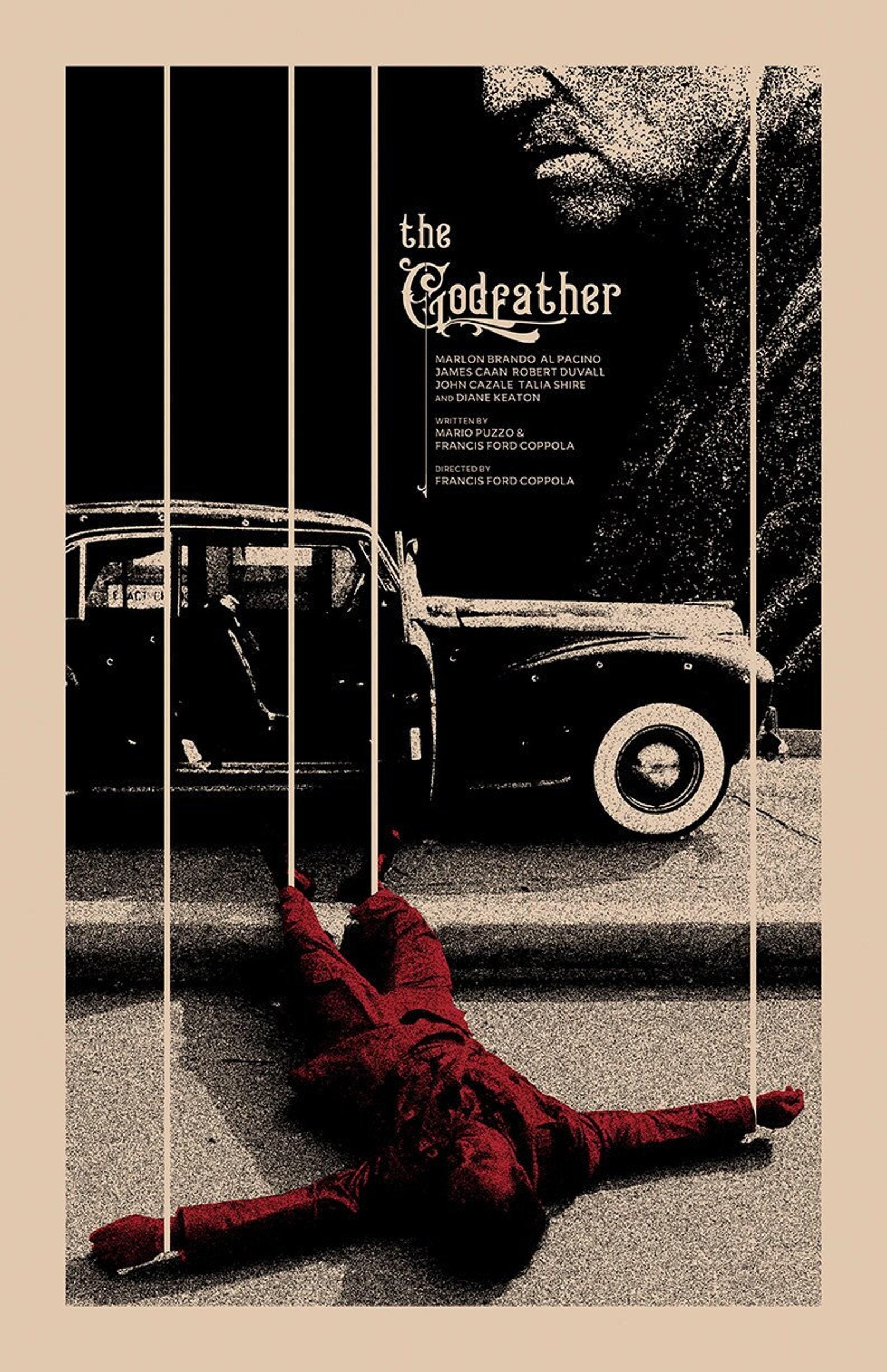 The Godfather Film Poster - Etsy The Godfather Film Poster - Etsy