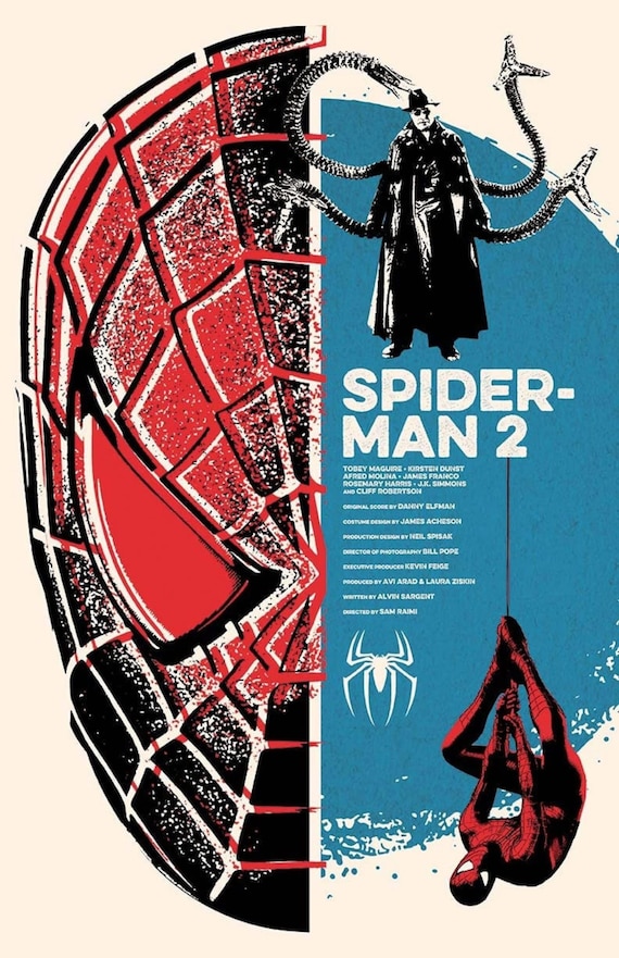 映画 スパイダーマン 2 ポスター サム・ライミ版 MARVEL Amazon.co.jp: 映画B2ポスター（女）「スパイダーマン2」サム