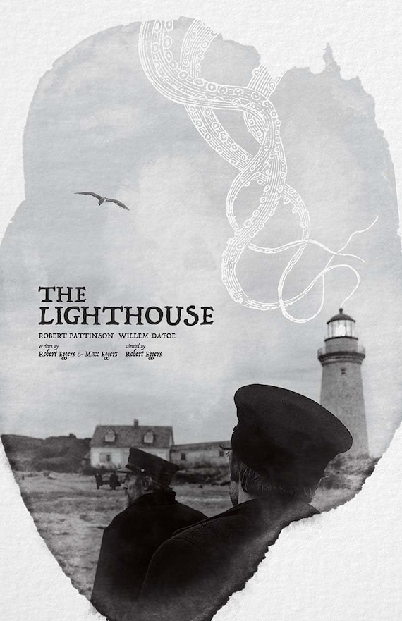 The Lighthouse Film Poster Etsy