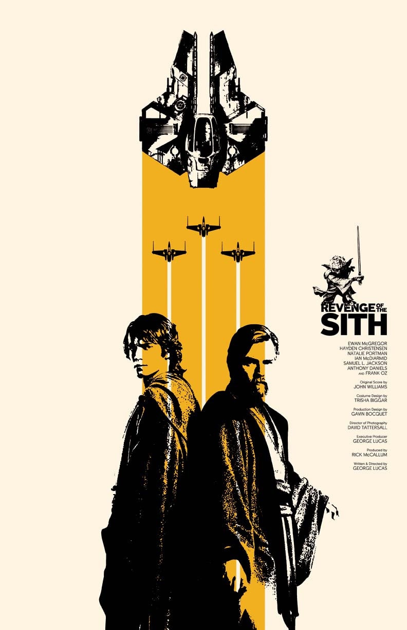 Custodia Per IPhone 12/12 Pro Con Poster Del Film Star Wars: La Vendetta Dei Sith - Illustrata, Antiurto
