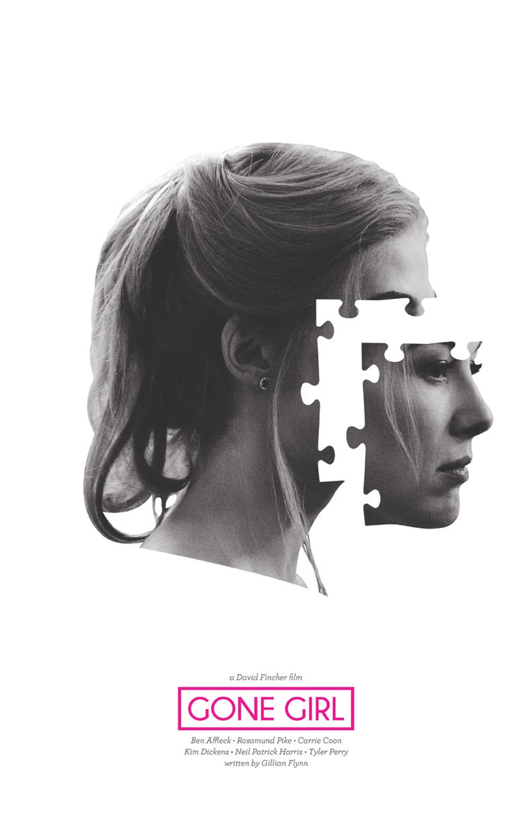 Gone Girl Film Poster Etsy