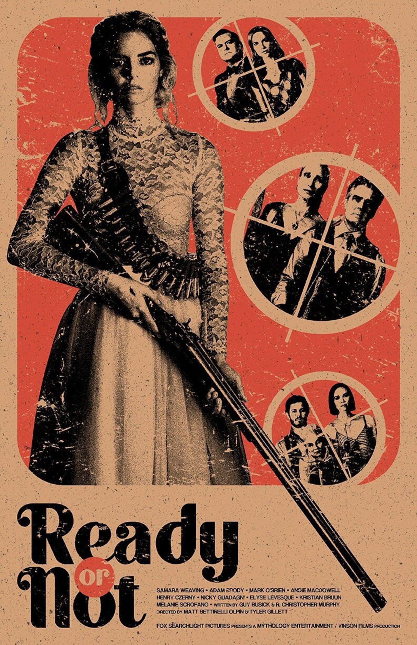 映画『レディ・オア・ノット』のポスター - Etsy 日本