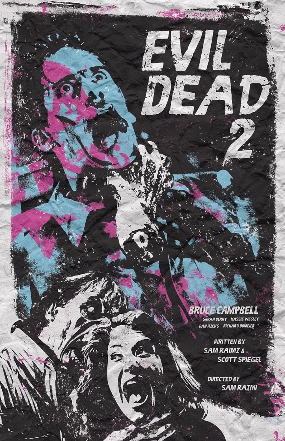 死霊のはらわた2 映画ポスター - Etsy 日本 死霊のはらわた2 映画ポスター - Etsy 日本