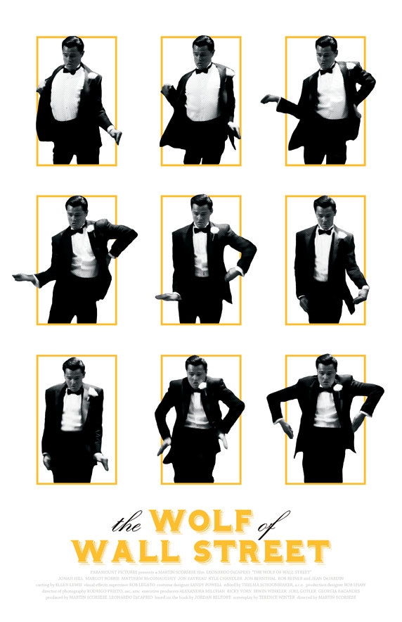 ウルフ・オブ・ウォールストリートの映画ポスター - Etsy 日本