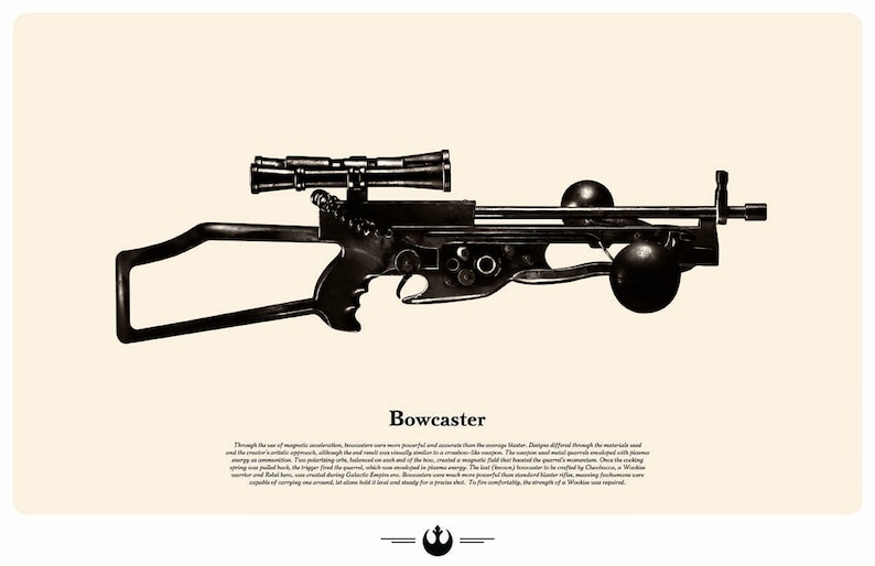 chewbacca bowcaster