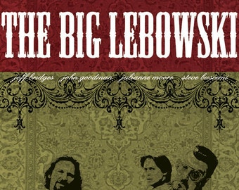 The Big Lebowski Film Poster