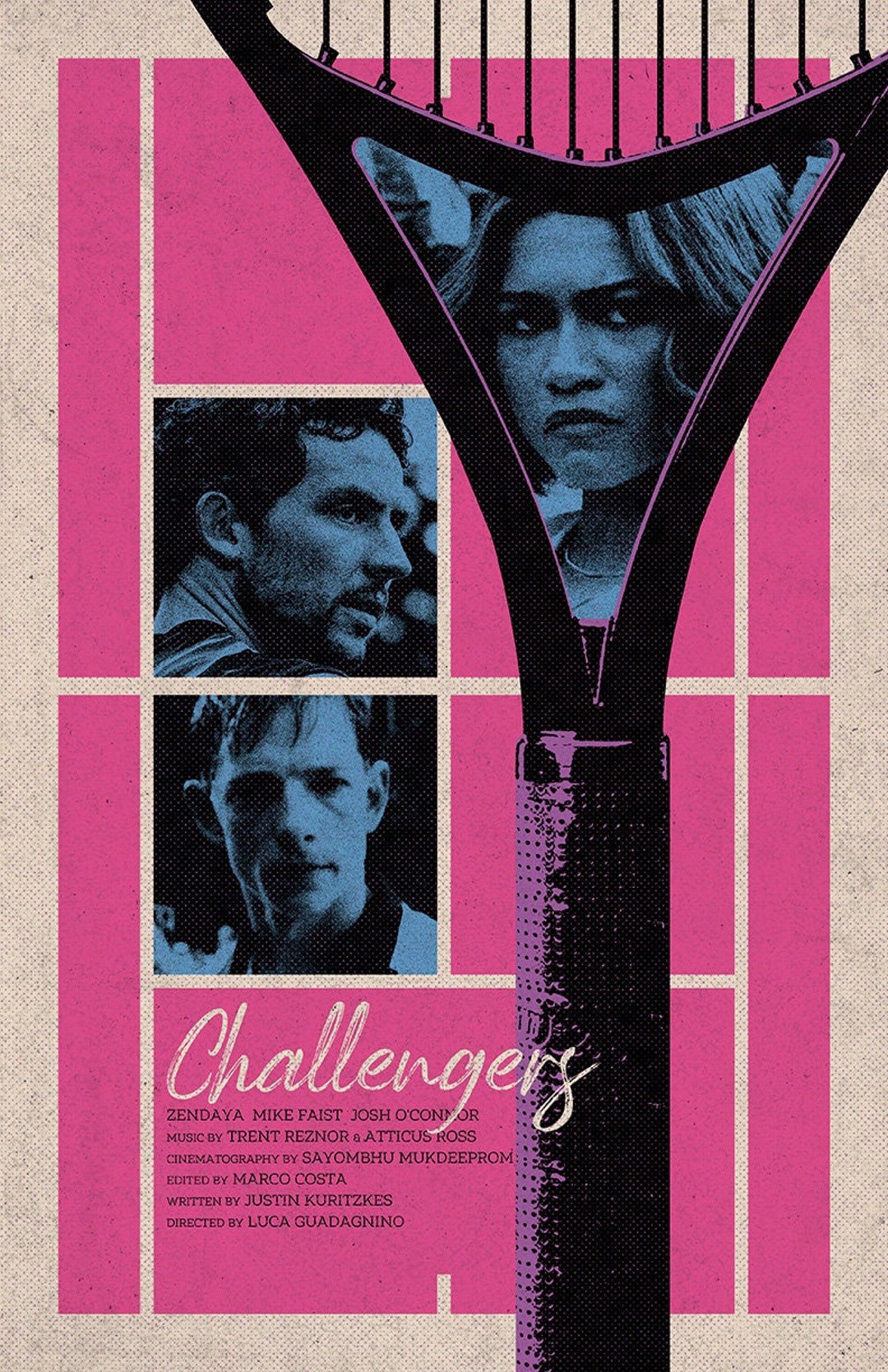 Challengers Film Poster Etsy
