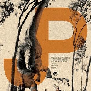 Jurassic Park Film Poster