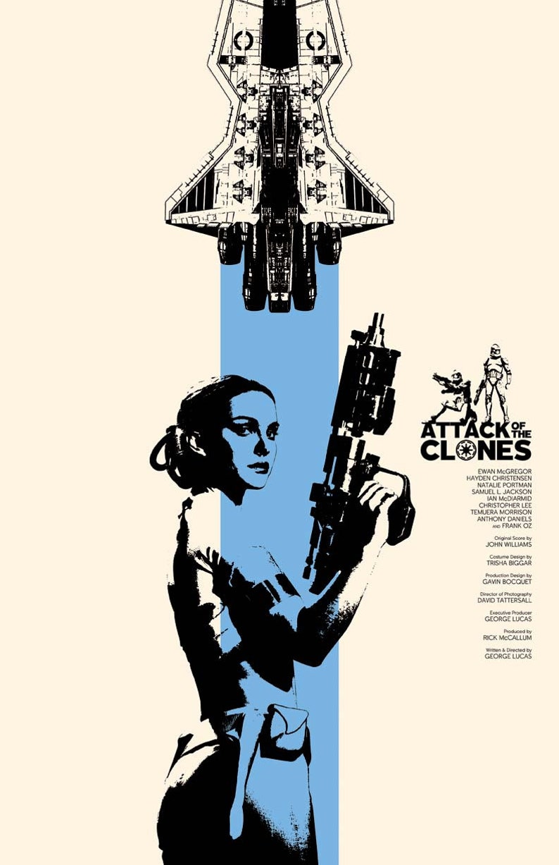 Attack of the Clones Film Poster image 1
