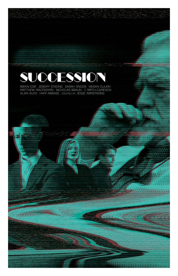 Succession TV Show Poster: Original Art Print (11x17)