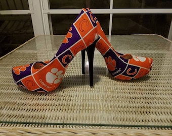 FW 1996 MIU MIU Leather Patchwork Heels - Etsy