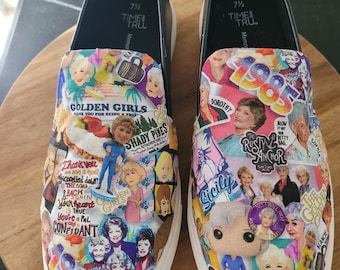 Stay Golden Shoes (Thank you for being a friend)