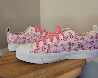 Custom Girl sneakers (Pink and sparkle)