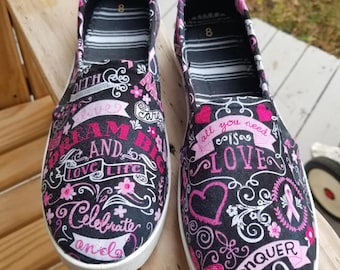 Breast Cancer Awareness shoes