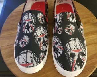Horror theme shoes (Halloween, Vintage Horror)