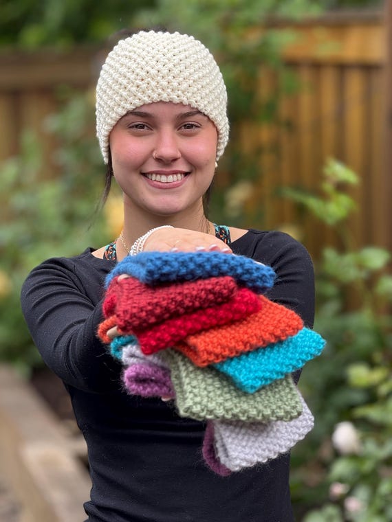 Colorful Knitted Headband Ear Warmer Women main image 2