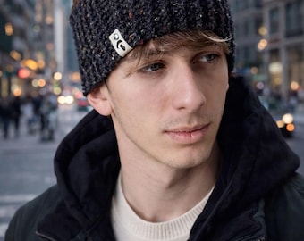 Hand knitted Headband-Knitted runner headband-Winter man ear warmer-Unisex knitted headband