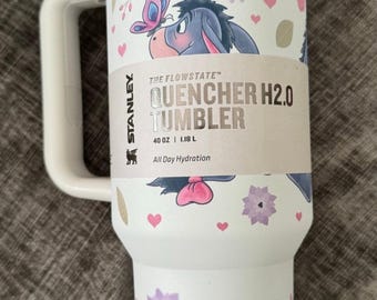 Eeyore tumbler pooh cup 40 oz tumbler gift Christmas eeyore