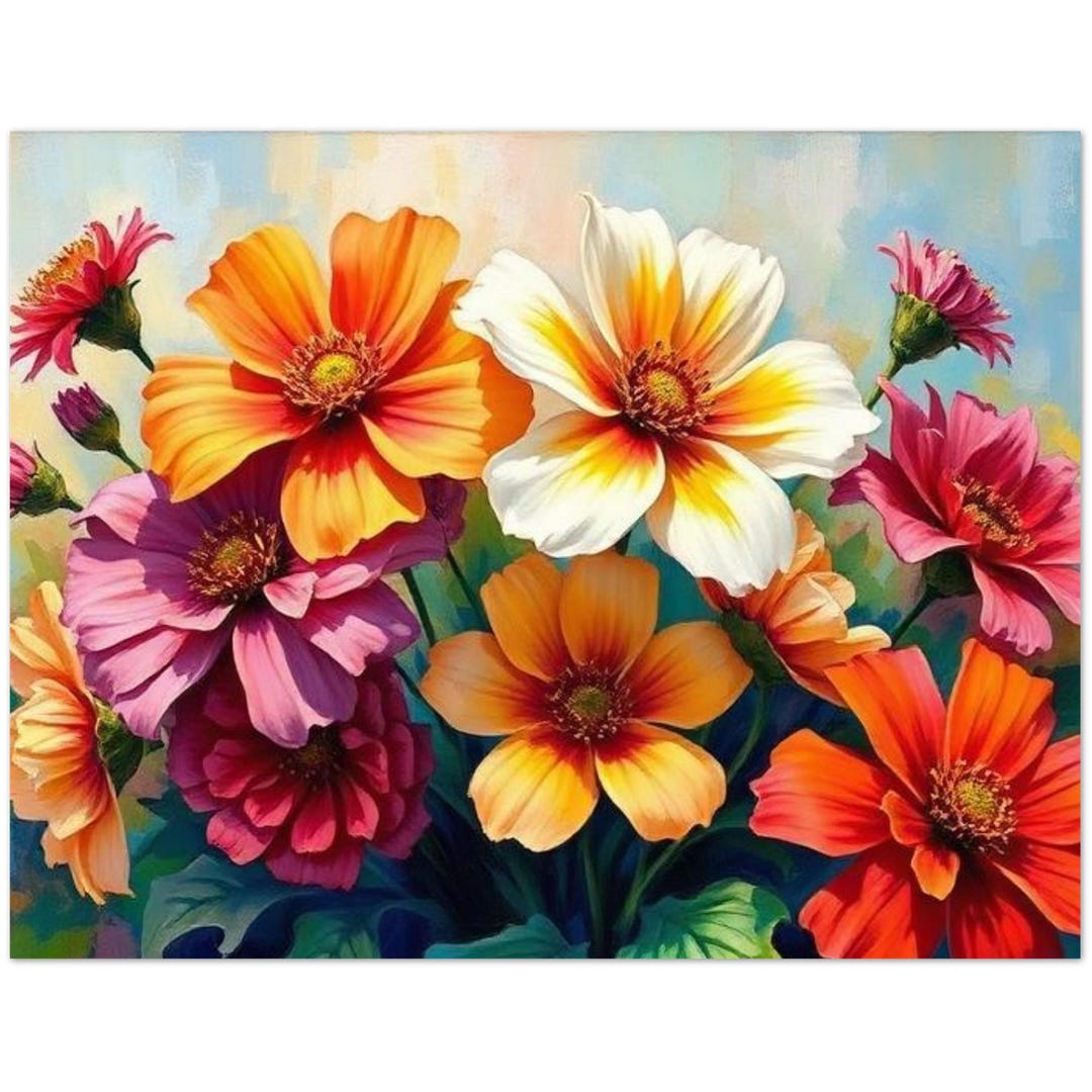 Floral Blank Note Cards Pack of 10 Greeting Cards (US & CA) - Etsy