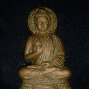 Buddha - Front Door - Wall Decor - Entry Way - Wall Buddha - BRONZE Buddha - Home Blessing - Protection