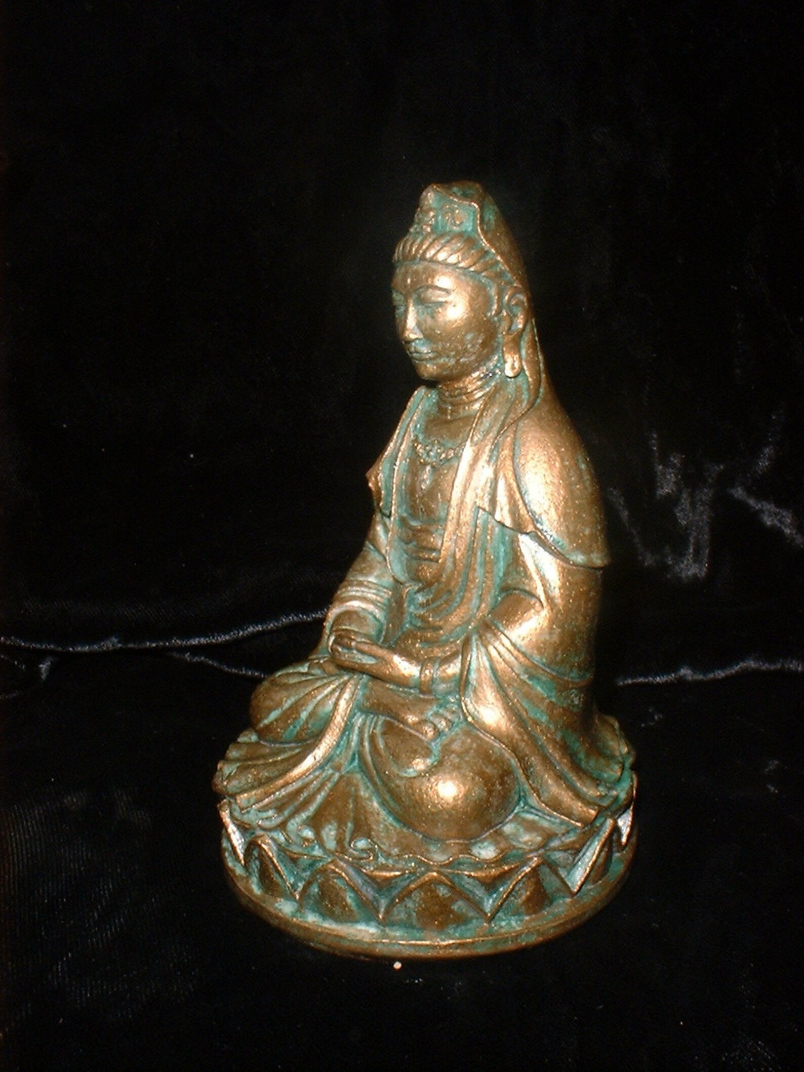 Quan Yin Female Buddha Buddha Statue Goddess of Etsy UK