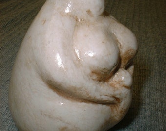 Goddess - Fertility Goddess - Brown Goddess - Woman Sculpture - Ancient Goddess - Female Figure - Mother Goddess -