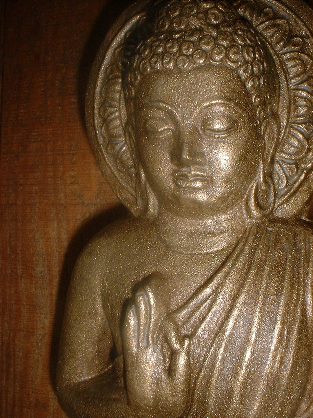 Buddha Wall Decor Gold Buddha Golden Buddha Wall Buddha Stone Buddha Home Blessing Etsy