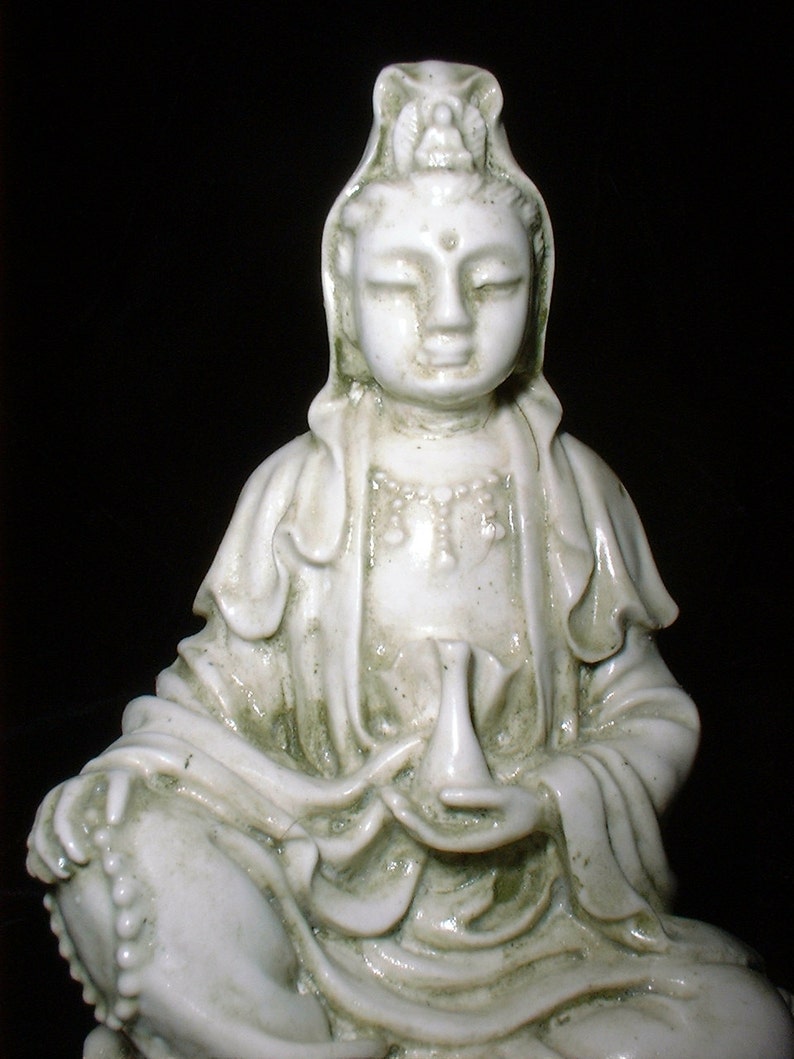 Quan Yin Small Statue Female Buddha Goddess Goddess of Etsy