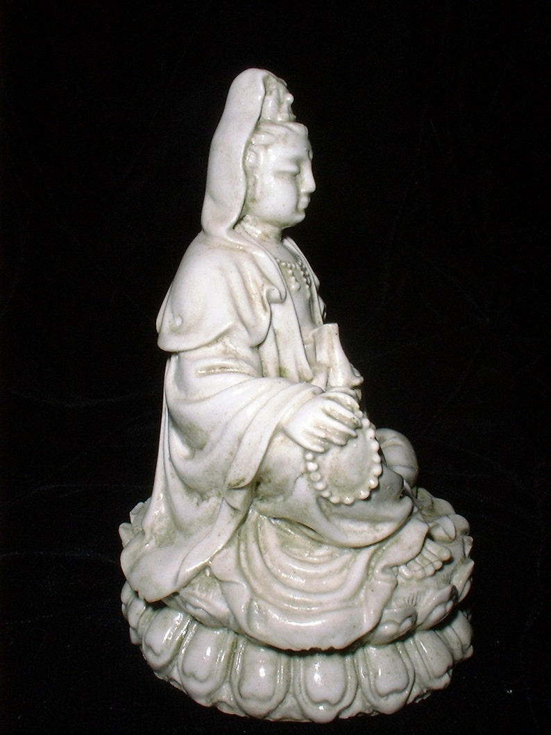 Quan Yin Small Statue Female Buddha Goddess Goddess of Etsy