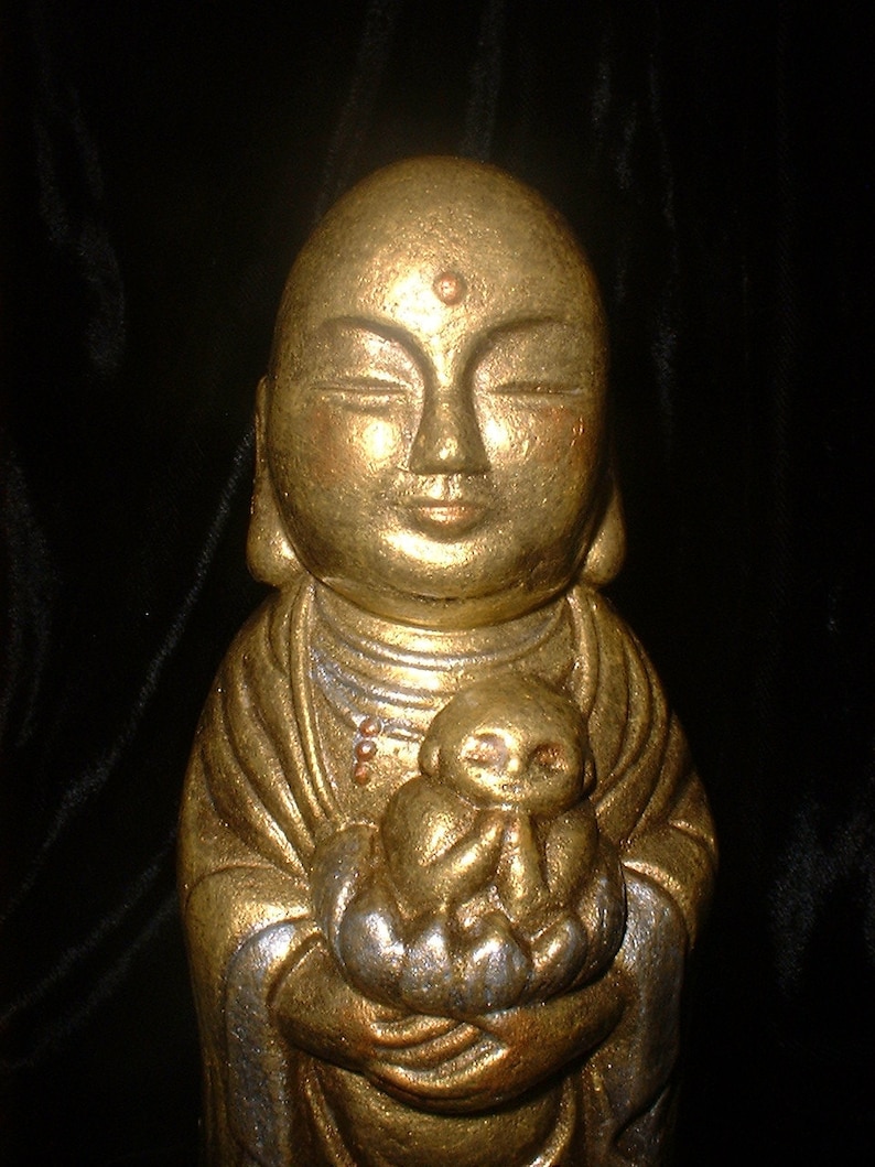 JIZO Buddha Japanese Buddha Protection for Children Home Etsy
